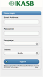 Mobile Screenshot of mail.kasb.com